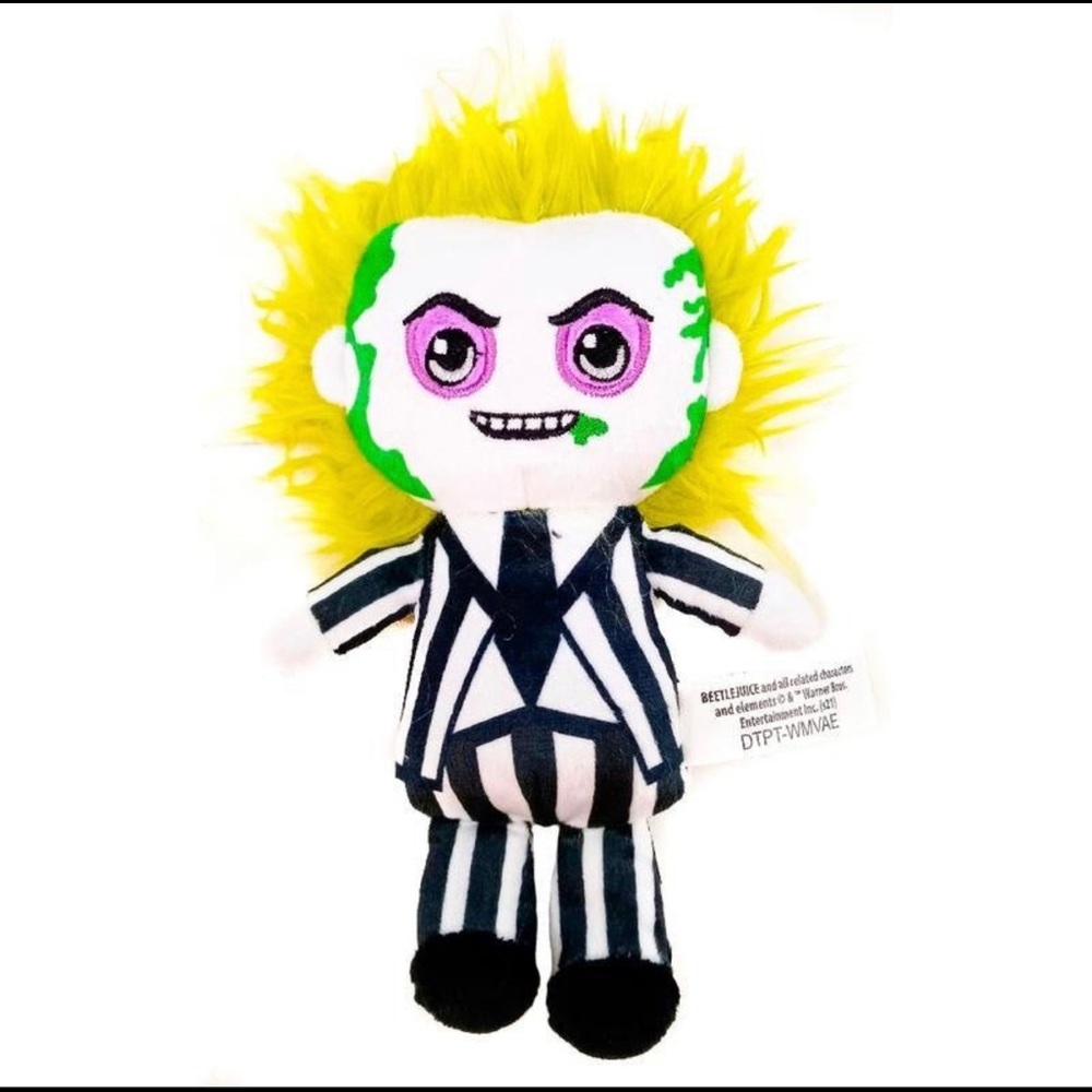 Beetlejuice Squeak Dog Toy